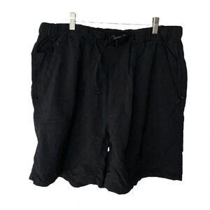 Outer‎ Rim XL black nylon pull on hiking shorts